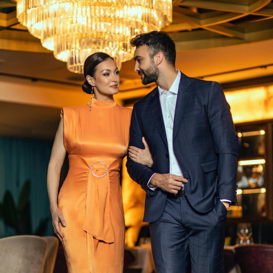 Hotel Pupin Novi Sad Exteriér fotografie Minka Kelly and James Marsden at the 2016 Peabody Awards